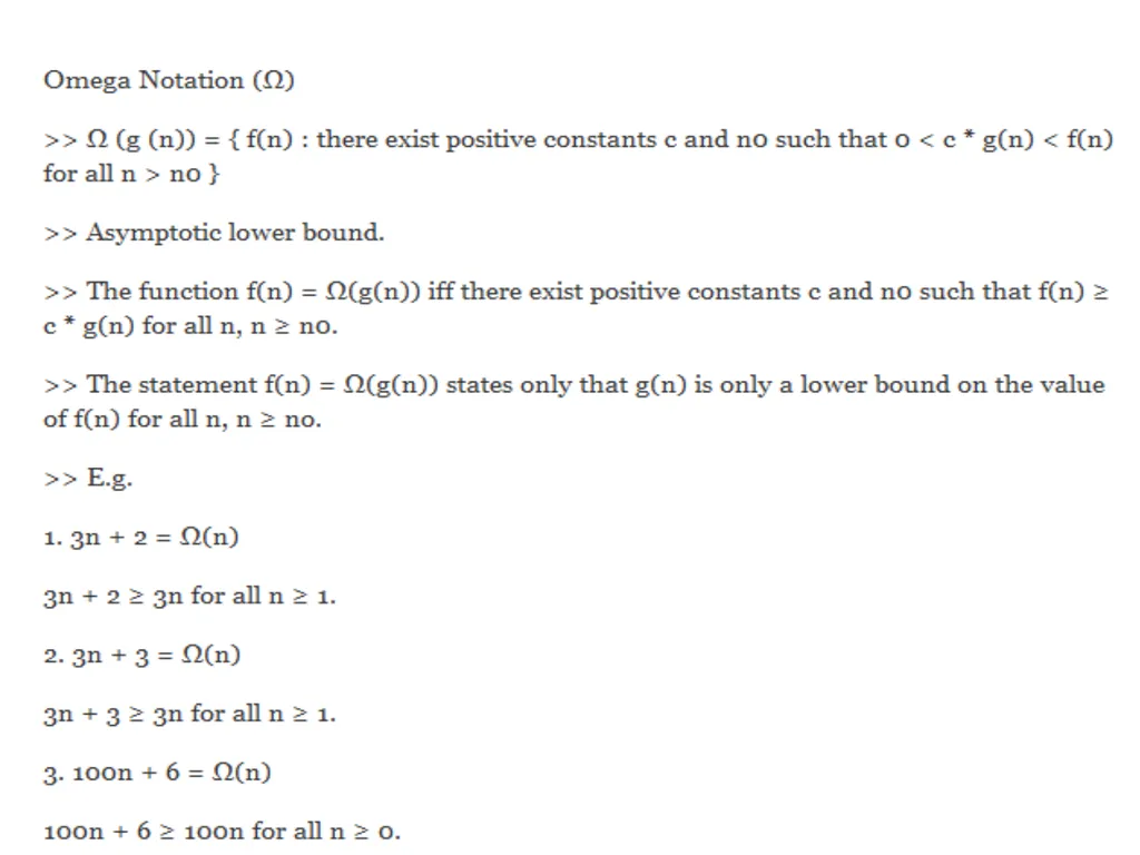 Complexity Analysis Big – O notation It is most - slide 39 of 45