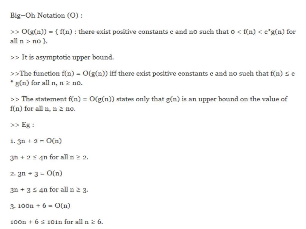 Complexity Analysis Big – O notation It is most - slide 4 of 45