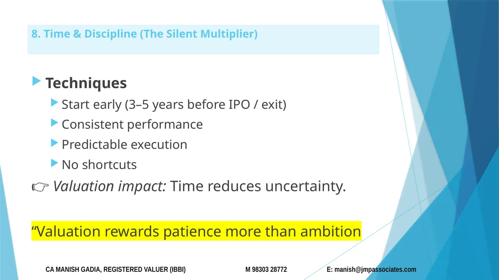 Basic Valuation concepts DATED 4-4-2026 1 Seminar - slide 16 of 28