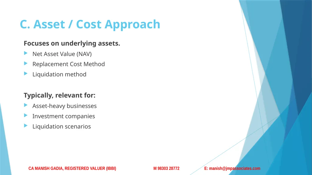 Basic Valuation concepts DATED 4-4-2026 1 Seminar - slide 20 of 28