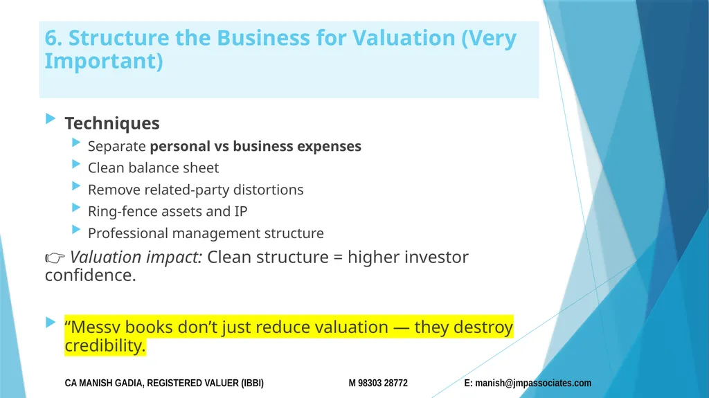 Basic Valuation concepts DATED 4-4-2026 1 Seminar - slide 14 of 28