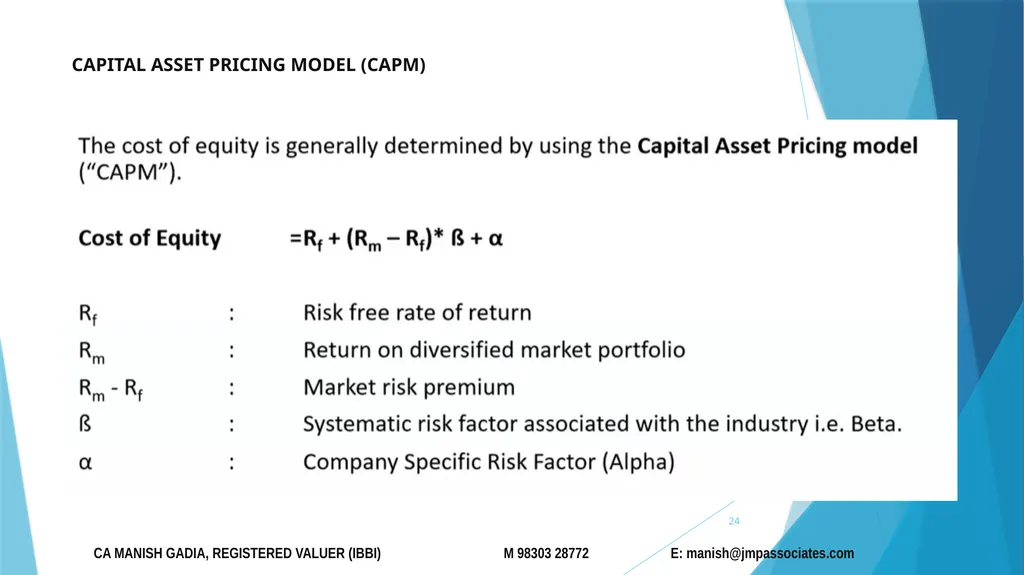 Basic Valuation concepts DATED 4-4-2026 1 Seminar - slide 24 of 28