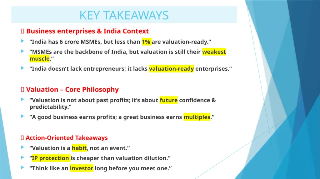 Basic Valuation concepts DATED 4-4-2026 1 Seminar - slide 27 of 28