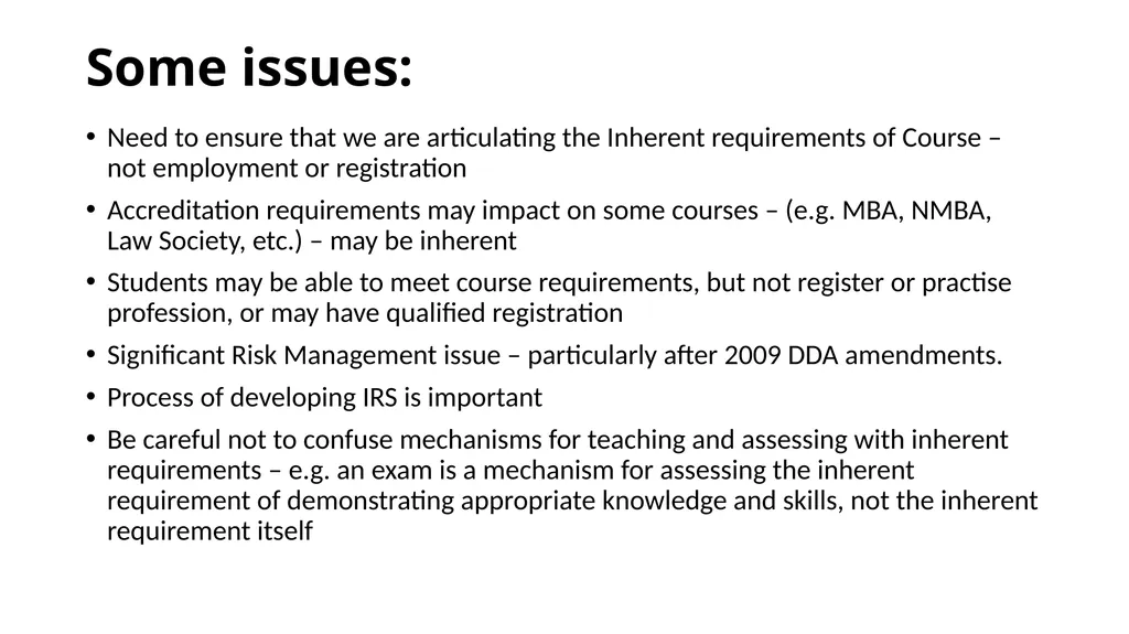 Pathways 14 Inherent Requirements in Context - slide 18 of 21