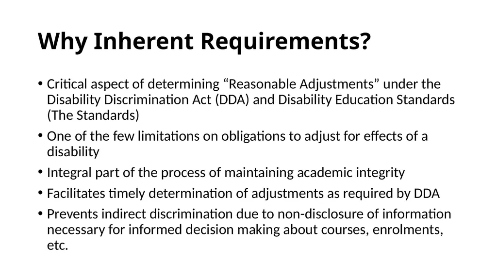 Pathways 14 Inherent Requirements in Context - slide 10 of 21
