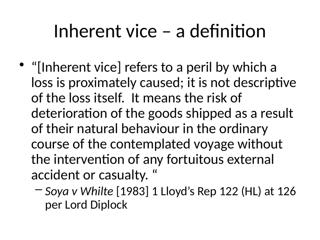 INHERENT VICE: LIMITS AND TENSIONS Neil Campbell - slide 4 of 44