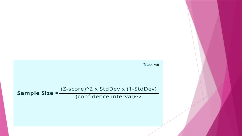 How to Calculate Sample Size As we have defined - slide 2 of 2