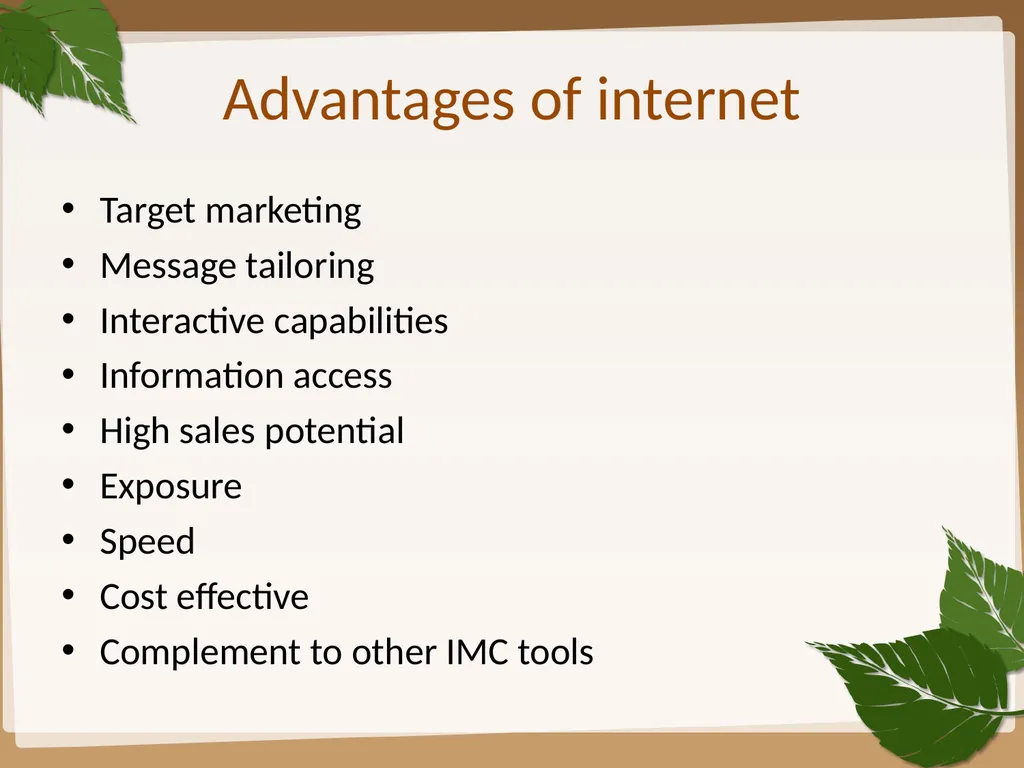 IMC tools Public Relations “ Public relations - slide 13 of 29
