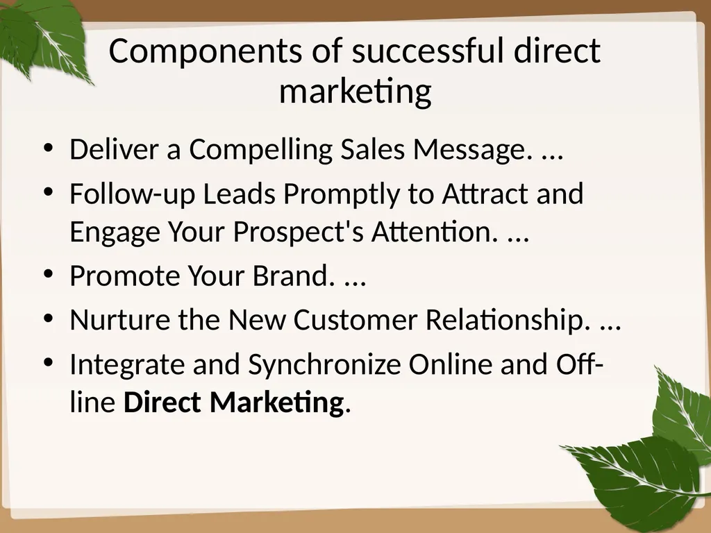 IMC tools Public Relations “ Public relations - slide 18 of 29