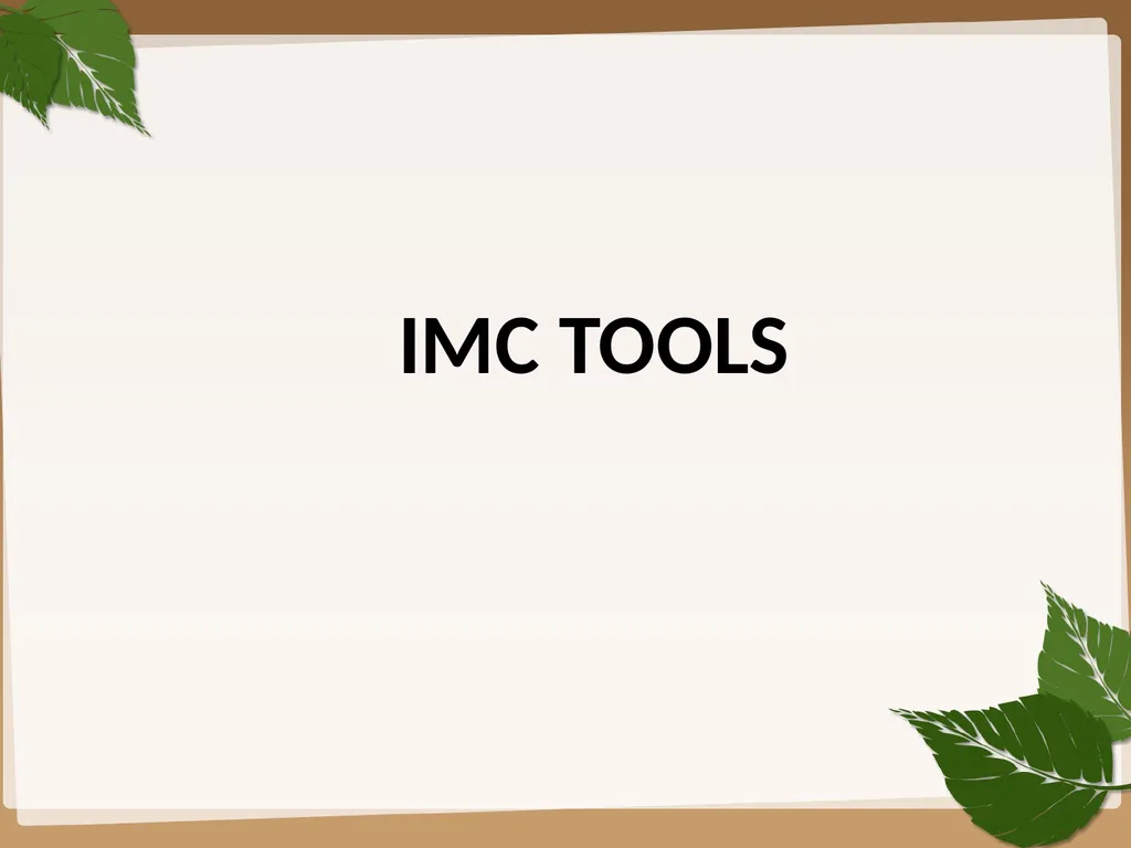IMC tools Public Relations “ Public relations - slide 1 of 29