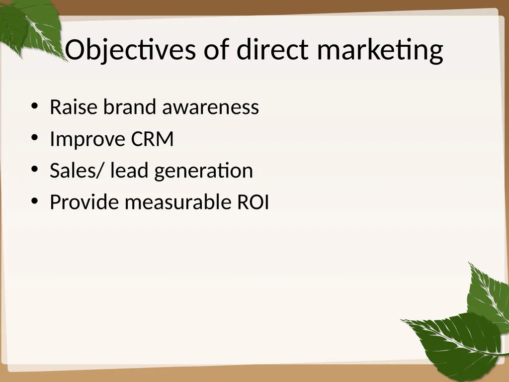 IMC tools Public Relations “ Public relations - slide 17 of 29