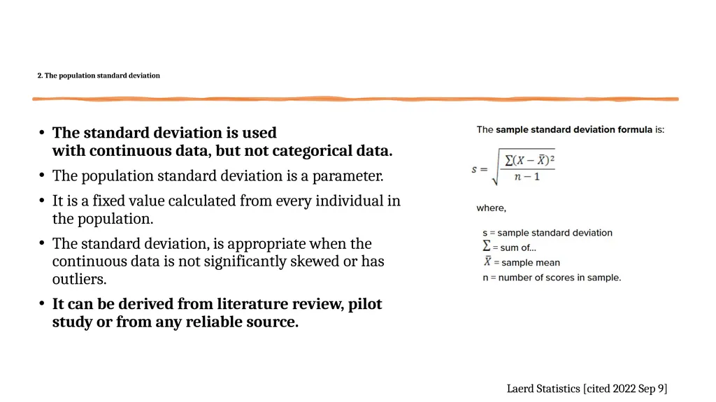 How to determine the correct sample size of a - slide 8 of 24
