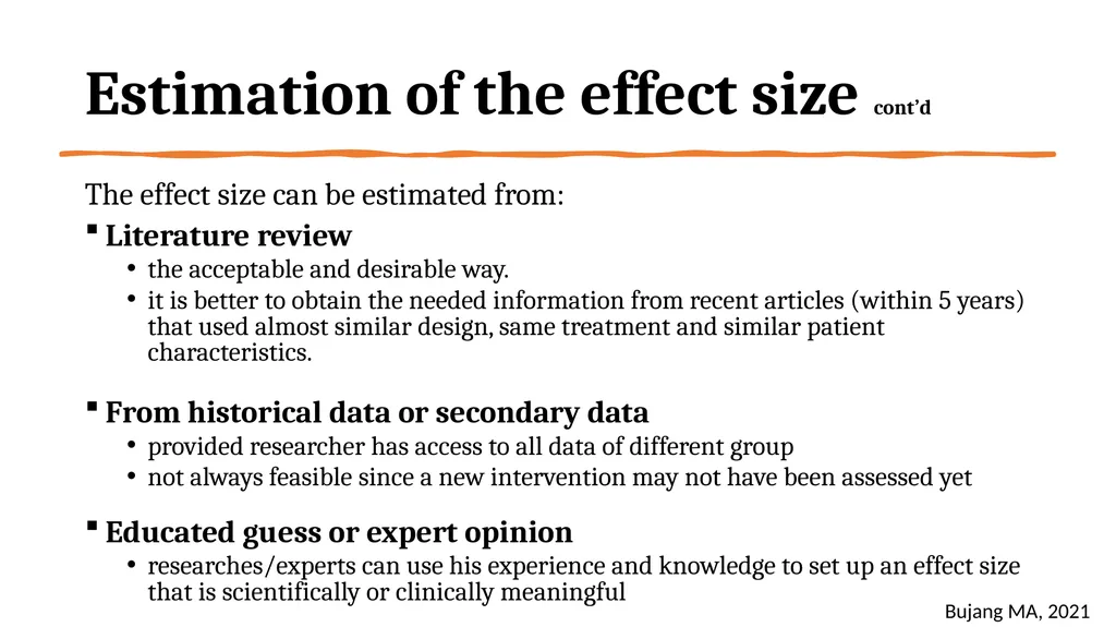 How to determine the correct sample size of a - slide 7 of 24