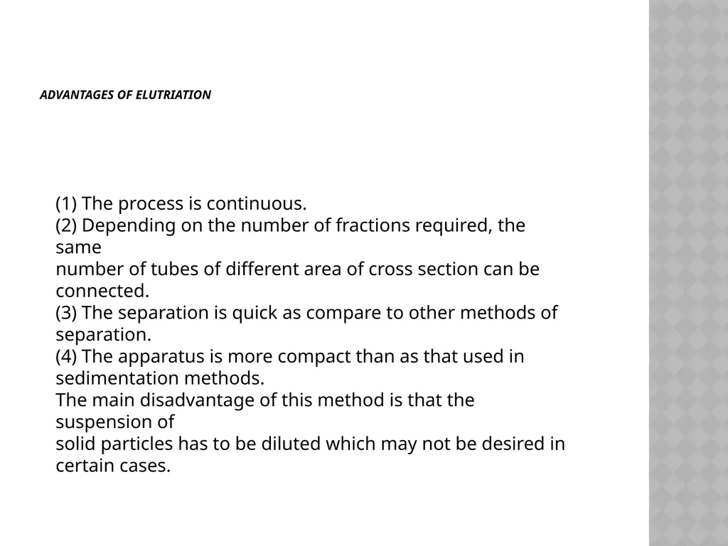 Size separation Dr. Garima Joshi Assistant - slide 24 of 25