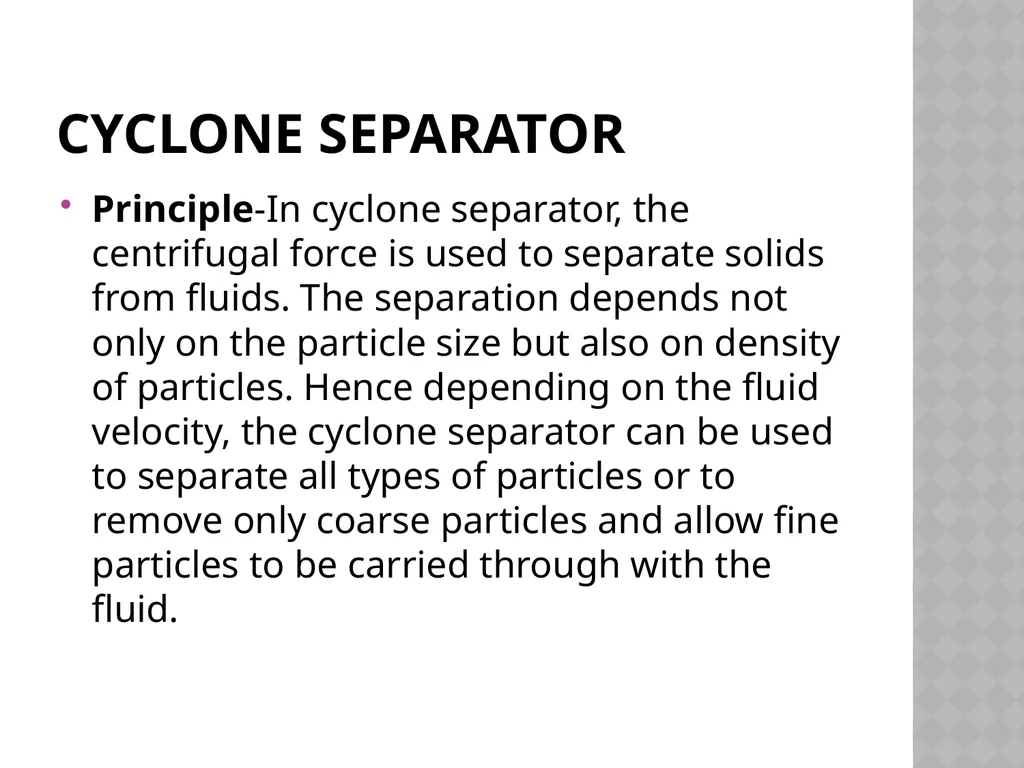 Size separation Dr. Garima Joshi Assistant - slide 15 of 25