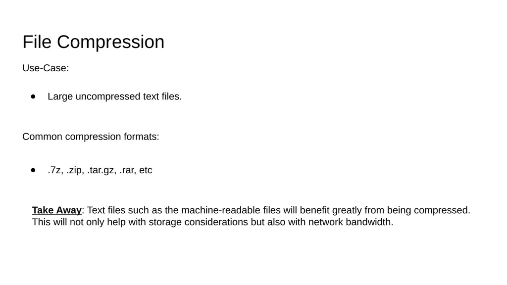 File Size Reduction Recommendations Various - slide 20 of 20