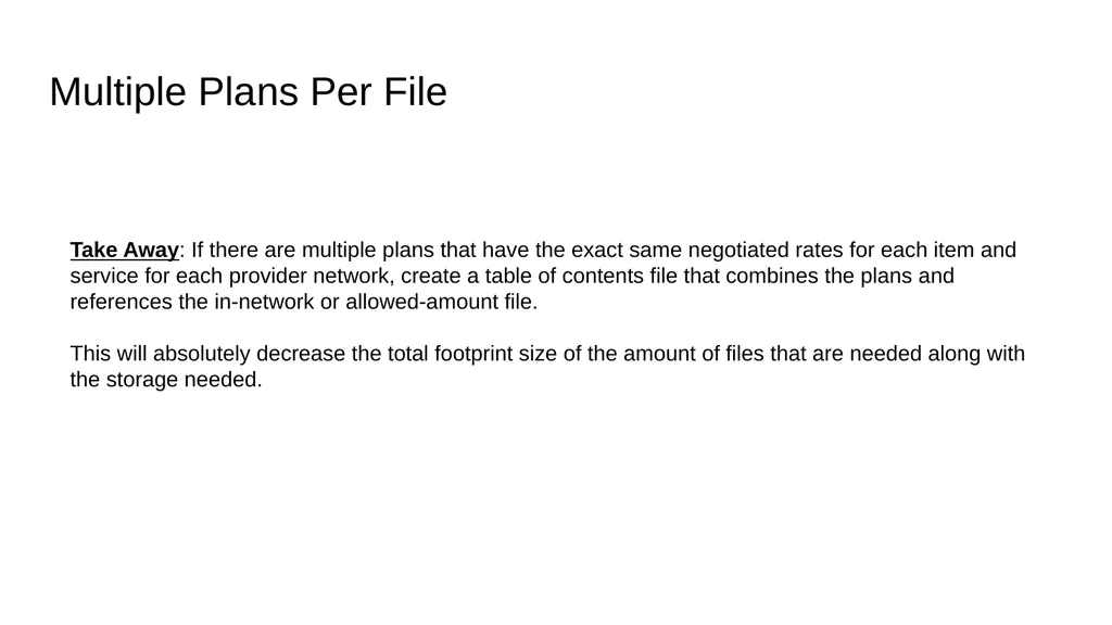 File Size Reduction Recommendations Various - slide 13 of 20