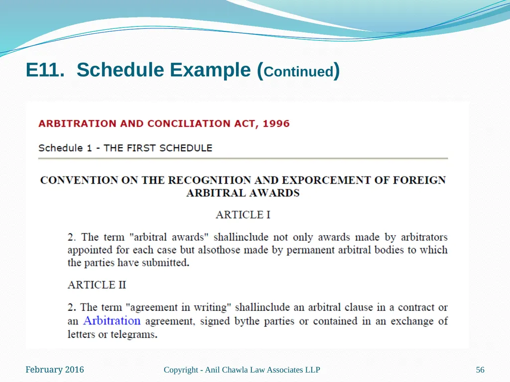 Interpretation of Statutes and Agreements in India - slide 56 of 65
