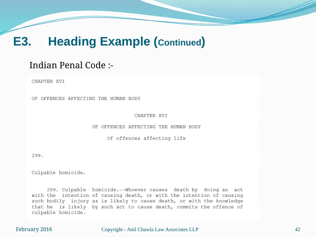 Interpretation of Statutes and Agreements in India - slide 42 of 65