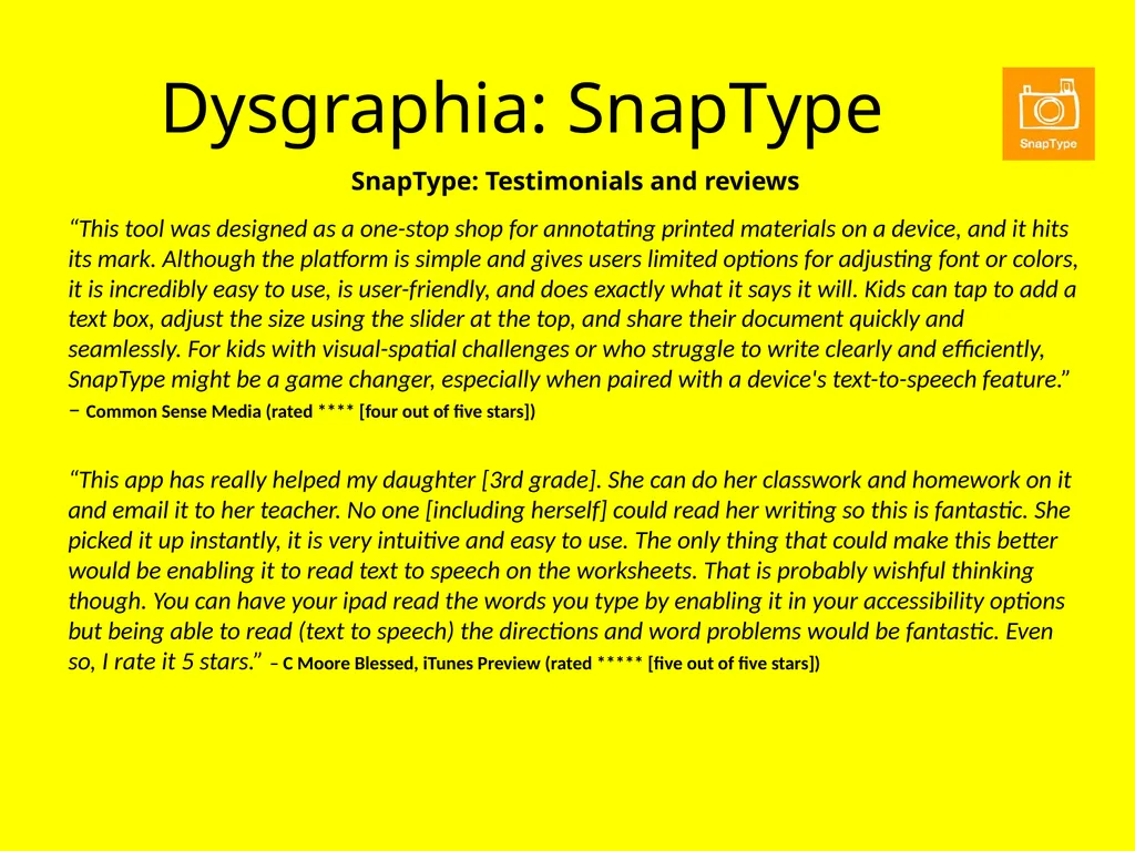 Dysgraphia: A Resource Guide FS Thompson - slide 15 of 17