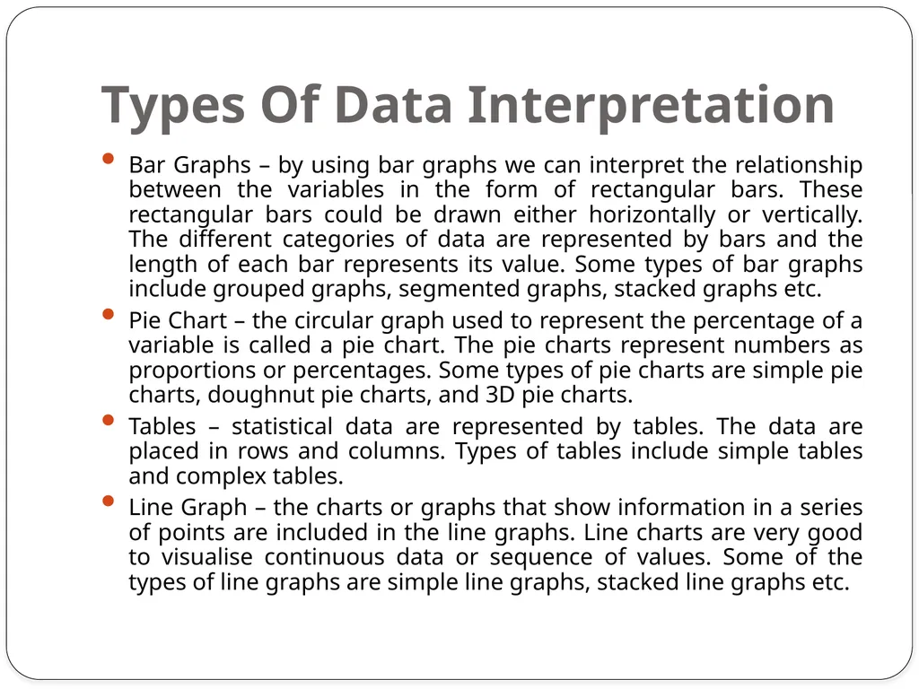 Data Interpretation Data Interpretation Data - slide 5 of 5