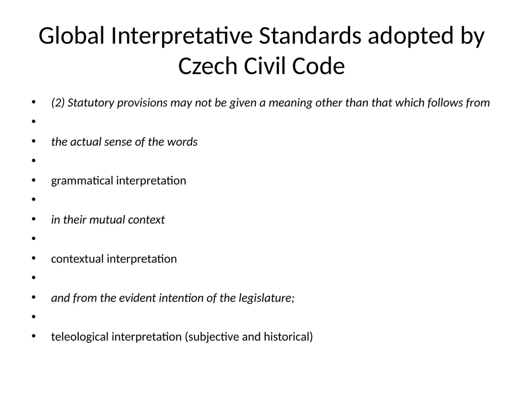 Proper Interpretation “Rectae interpretationis - slide 39 of 65