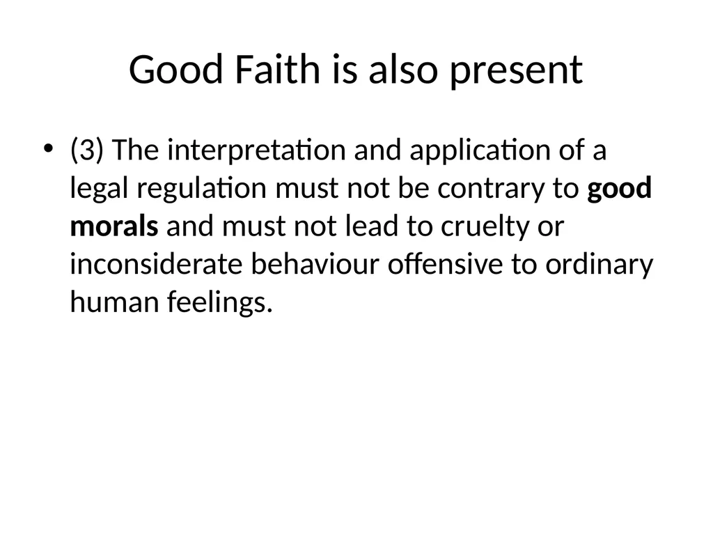 Proper Interpretation “Rectae interpretationis - slide 41 of 65