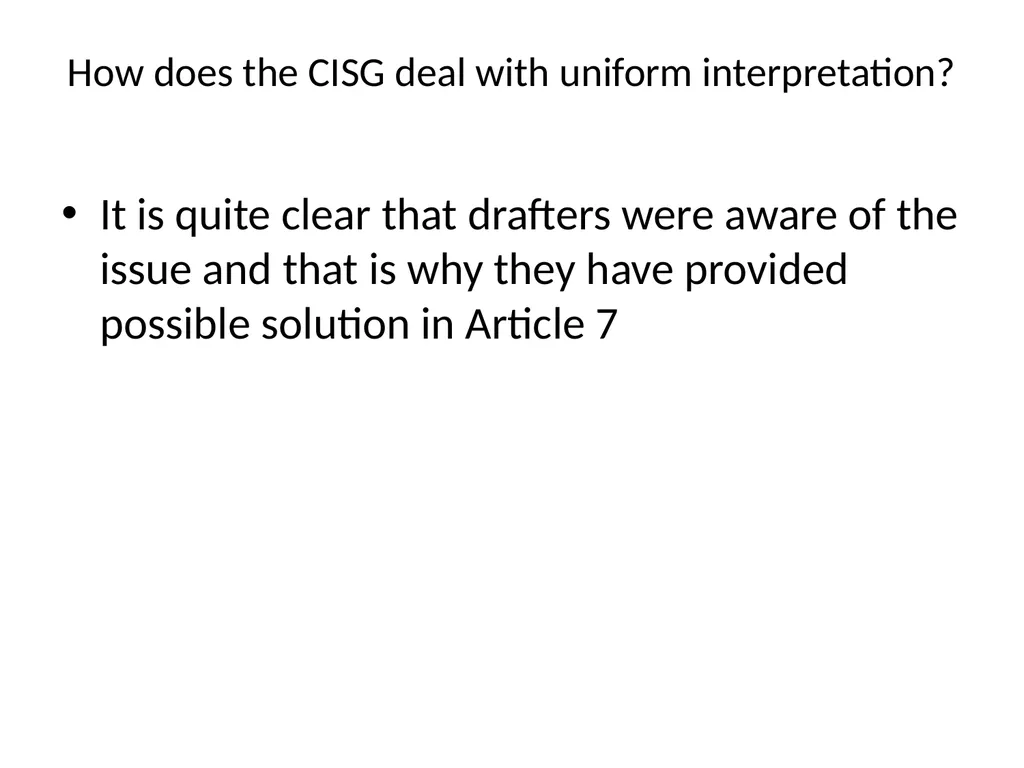 Proper Interpretation “Rectae interpretationis - slide 8 of 65