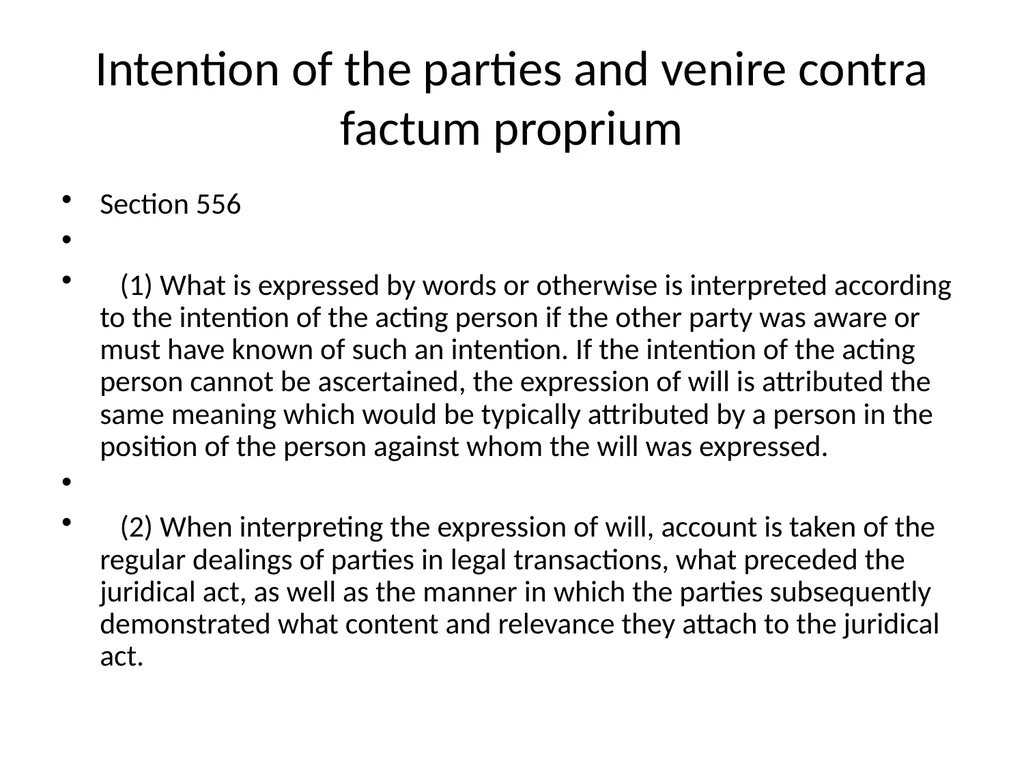 Proper Interpretation “Rectae interpretationis - slide 45 of 65