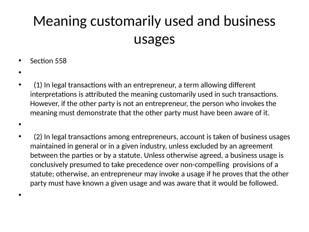 Proper Interpretation “Rectae interpretationis - slide 47 of 65