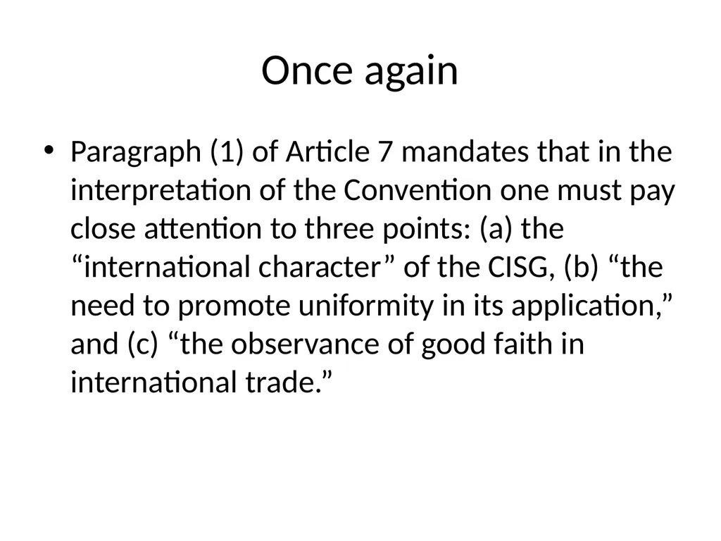 Proper Interpretation “Rectae interpretationis - slide 24 of 65