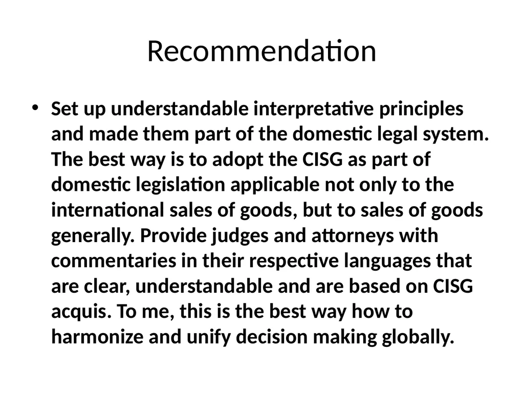 Proper Interpretation “Rectae interpretationis - slide 64 of 65