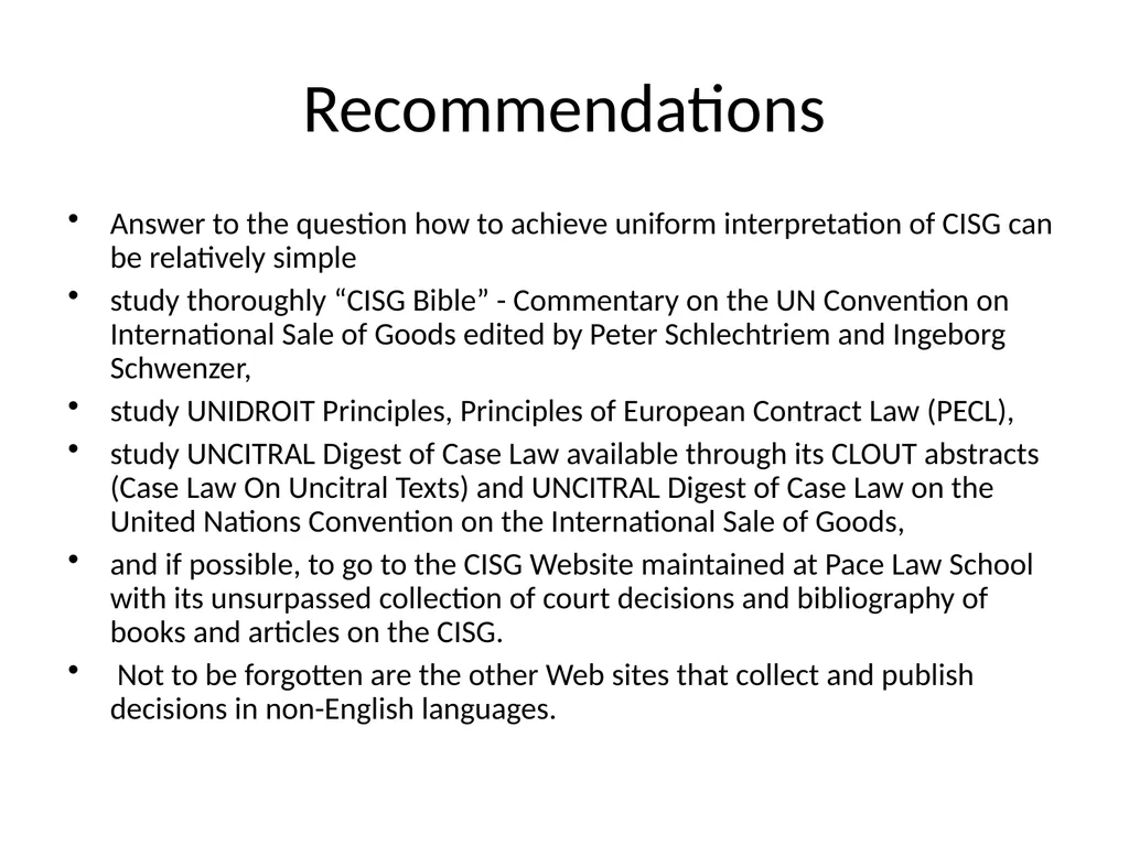 Proper Interpretation “Rectae interpretationis - slide 51 of 65