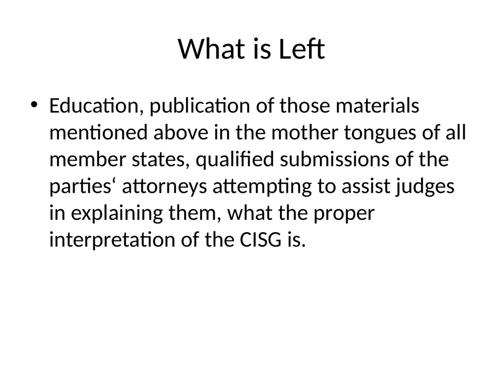 Proper Interpretation “Rectae interpretationis - slide 56 of 65