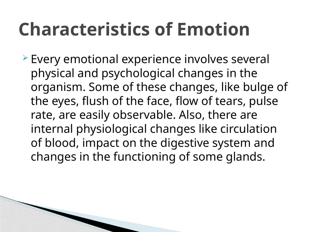 Emotional Development Etymologically, the word - slide 10 of 15