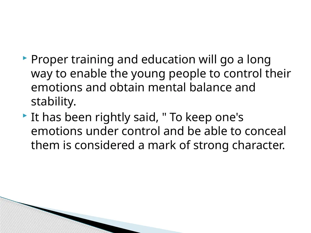 Emotional Development Etymologically, the word - slide 4 of 15