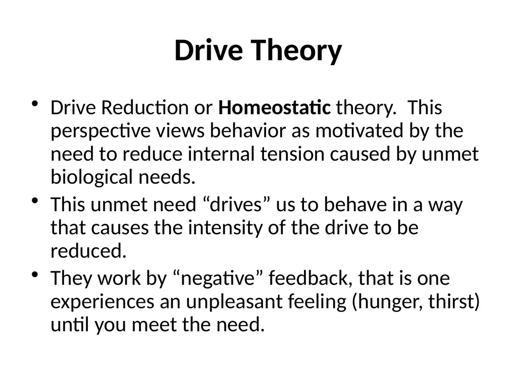Motivation and Emotion What is Motivation? The - slide 12 of 27