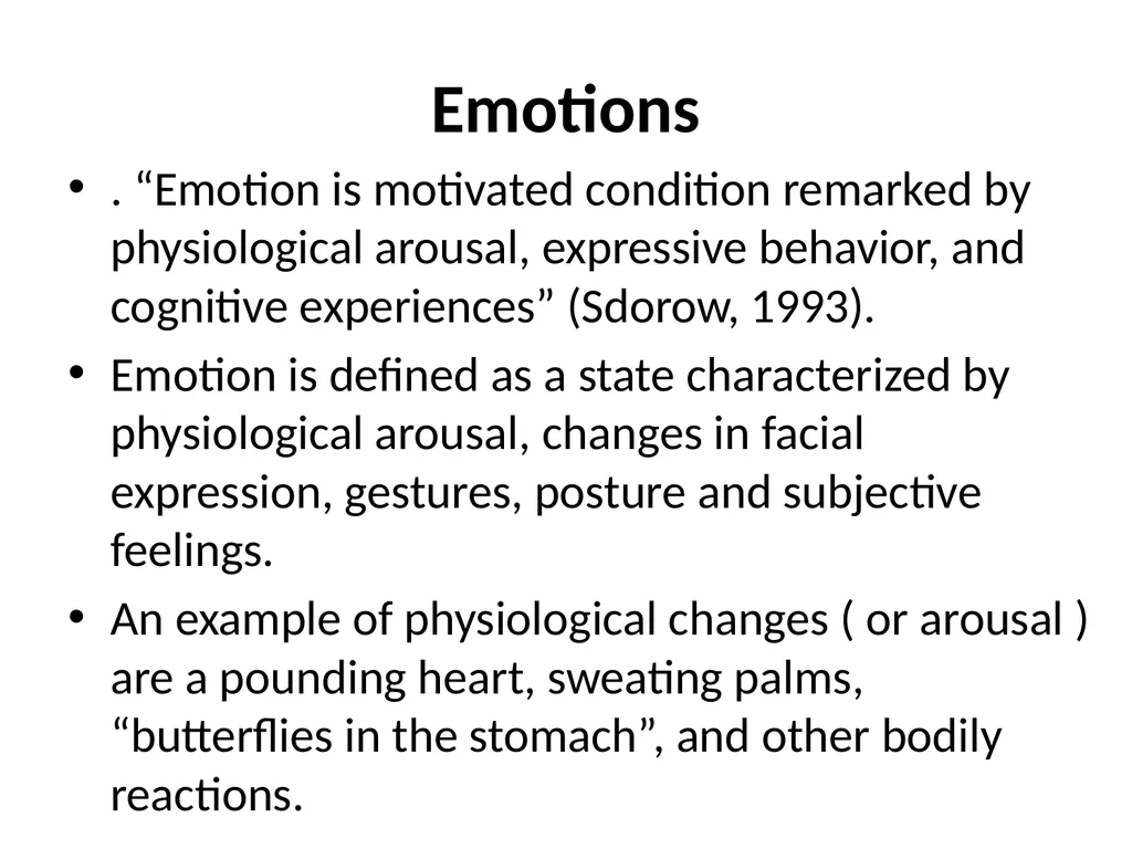 Motivation and Emotion What is Motivation? The - slide 19 of 27