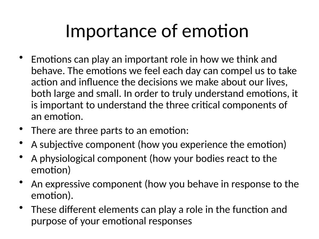 Motivation and Emotion What is Motivation? The - slide 18 of 27