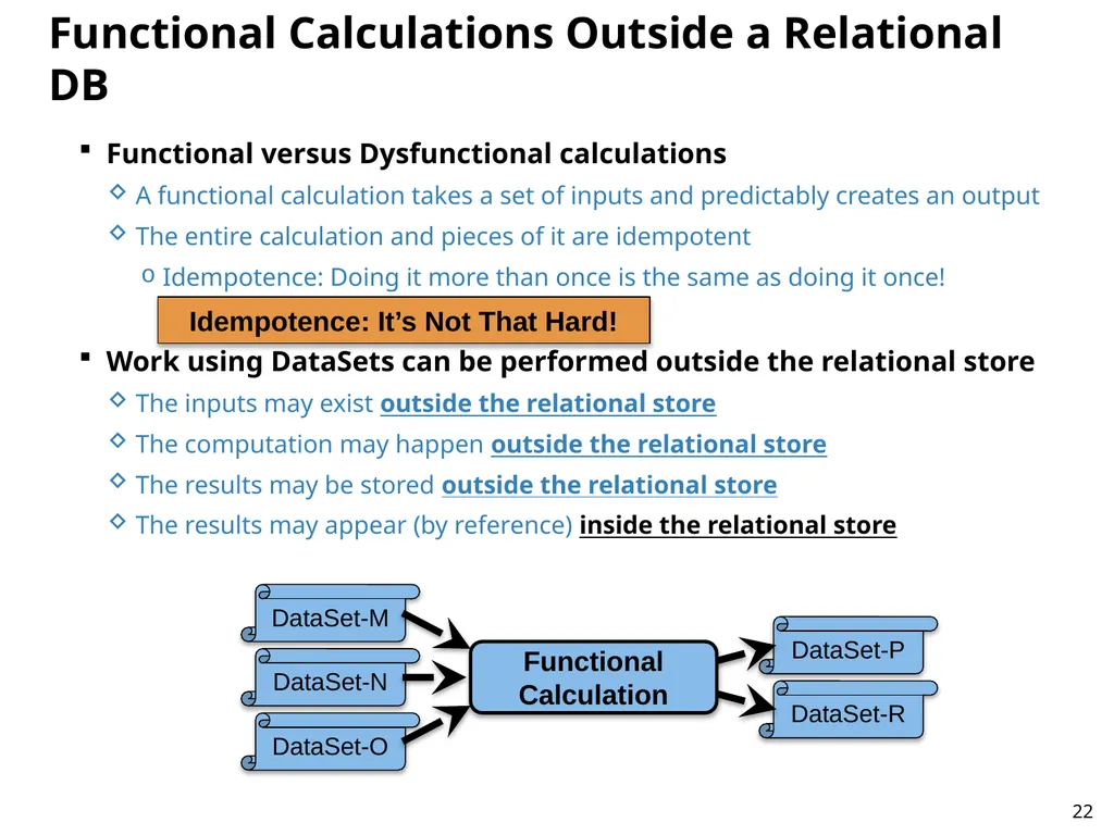 Immutability Changes Everything! October 10, 2012 - slide 22 of 36