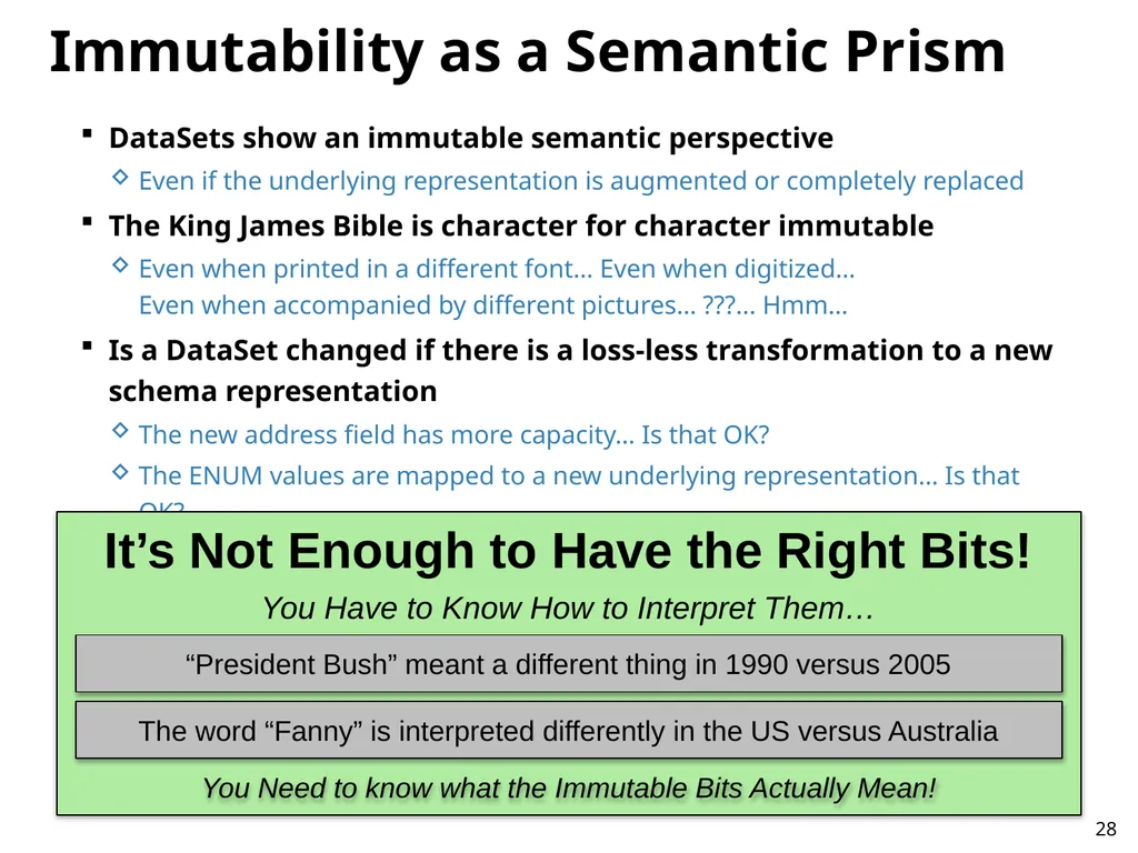Immutability Changes Everything! October 10, 2012 - slide 28 of 36