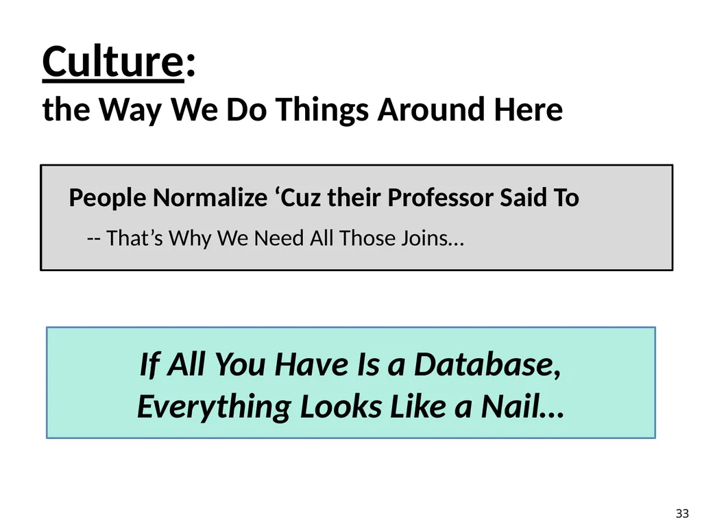 Immutability Changes Everything! October 10, 2012 - slide 33 of 36