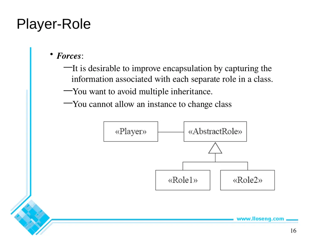 Object-Oriented Software Engineering Practical - slide 13 of 23