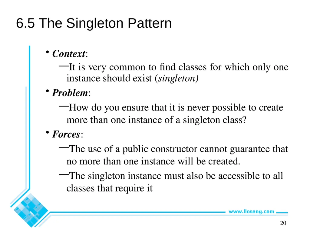 Object-Oriented Software Engineering Practical - slide 16 of 23