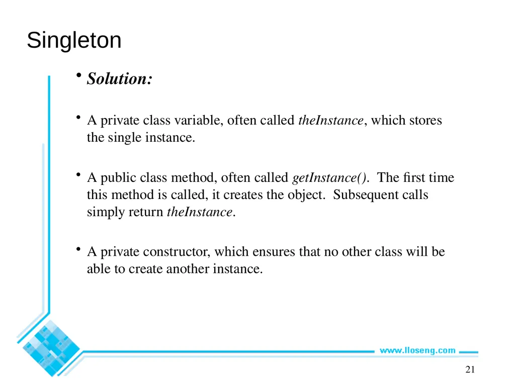 Object-Oriented Software Engineering Practical - slide 17 of 23