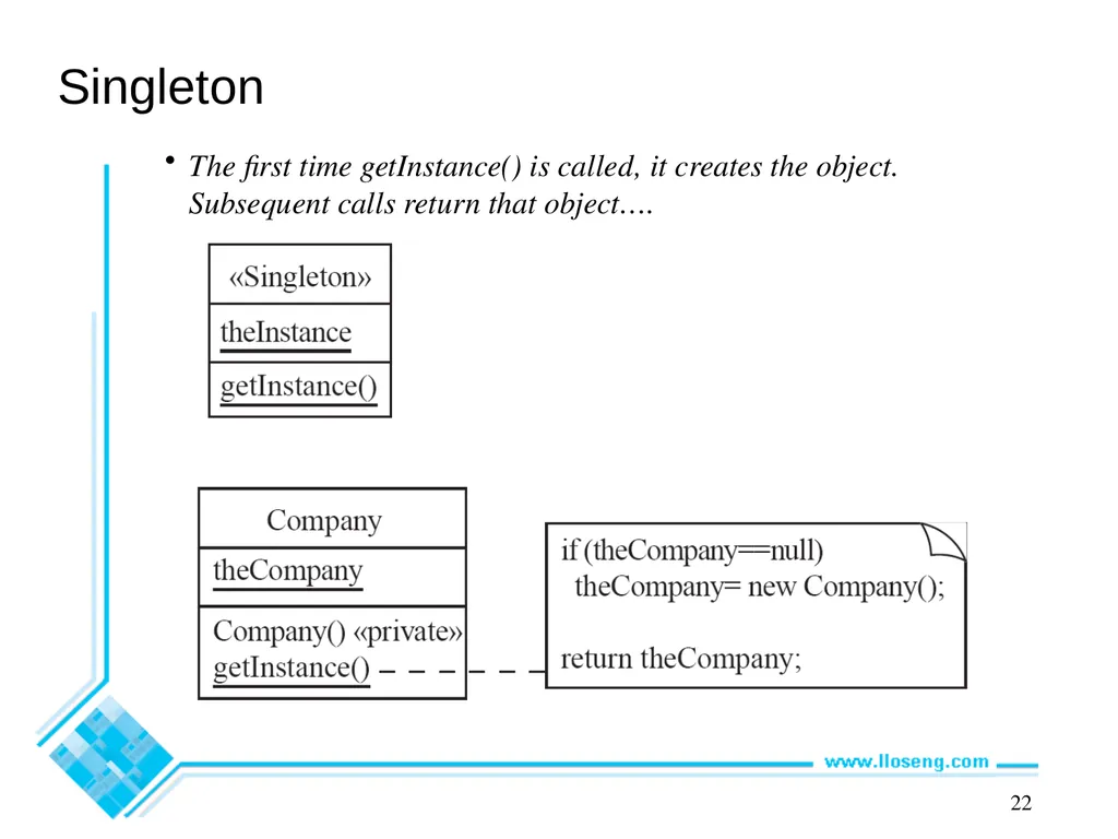 Object-Oriented Software Engineering Practical - slide 18 of 23