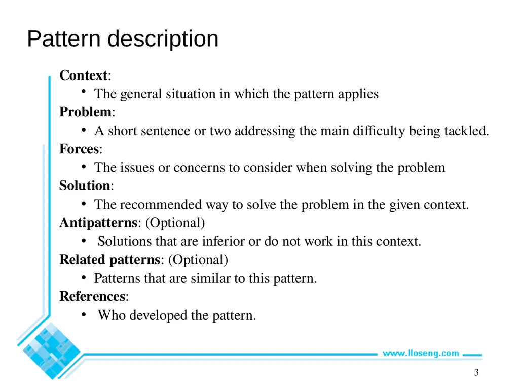 Object-Oriented Software Engineering Practical - slide 3 of 23
