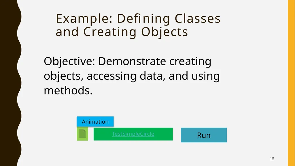 Introduction To Objects Oriented Programming - slide 15 of 53
