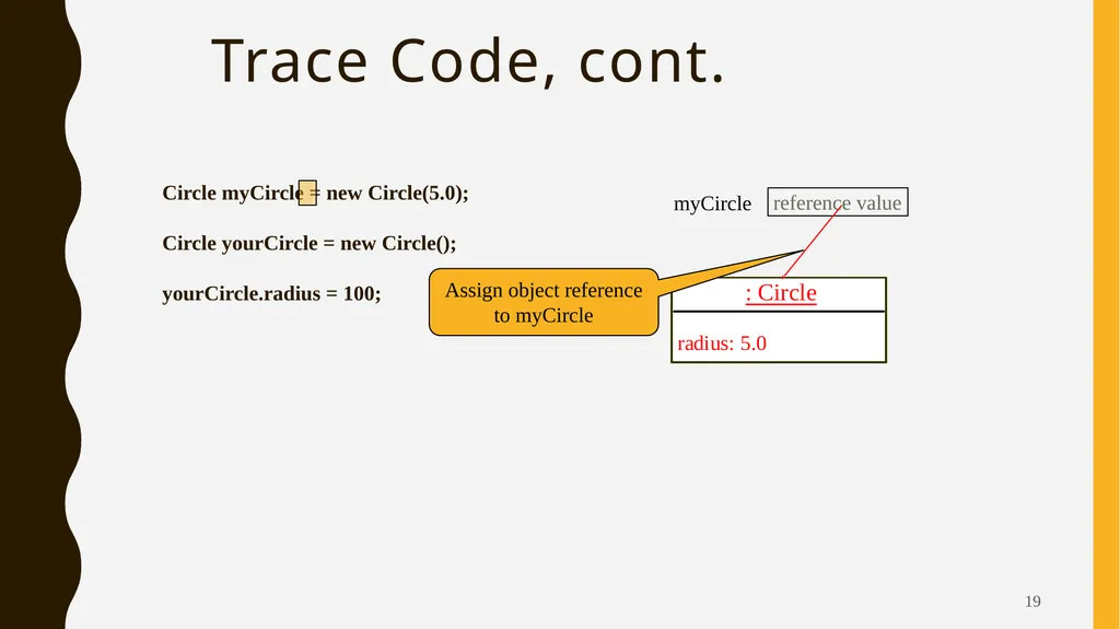 Introduction To Objects Oriented Programming - slide 19 of 53