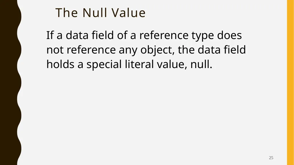 Introduction To Objects Oriented Programming - slide 25 of 53